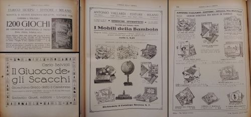 1921-22: Non mancavano in quegli anni alcune pubblicazioni dedicate anche a generi insoliti, come quello dell’interpretazione dei sogni, o dell’arte di divinare il futuro.